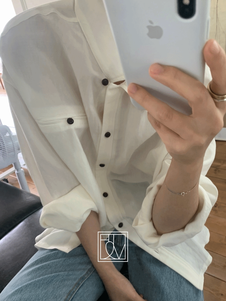[자체제작]자하드 린넨 셔츠 블라우스_Jahad linen blouse